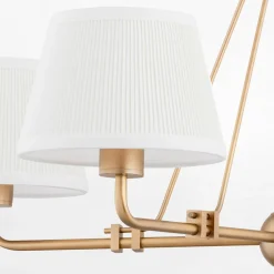 inny Lampy Wiszące^Lampa wisząca biało-złota ATRANI