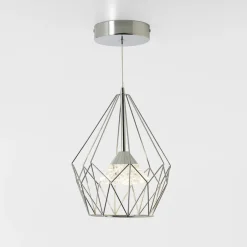 Discount Zumaline Lampa wisząca chrom AMY