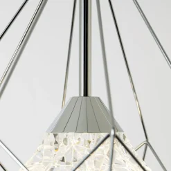 Discount Zumaline Lampa wisząca chrom AMY