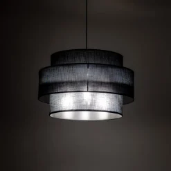 Clearance TK Tomasz Krywult Lampa wisząca czarna CALISTO fi 50 cm