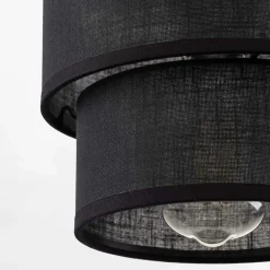 TK Tomasz Krywult Lampy Wiszące^Lampa wisząca czarna CALISTO fi 20 cm