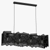 Luminex Lampa wisząca czarna CAMO IV
