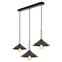Best Lampa wisząca czarna MANDARIN III