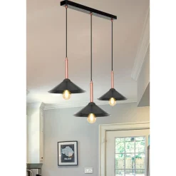 Best Lampa wisząca czarna MANDARIN III