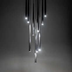 Hot TK Tomasz Krywult Lampa wisząca czarna PIANO BLACK X