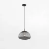 inny Lampy Wiszące^Lampa wisząca czarna TRINI fi 30 cm