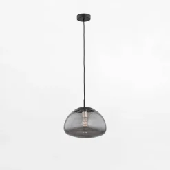 inny Lampy Wiszące^Lampa wisząca czarna TRINI fi 30 cm