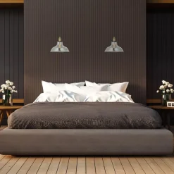 Discount inny Lampa wisząca czarno-złota HUBERT
