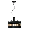 Hot domiluce Lampa wisząca czarno-złota RUBY 43 cm
