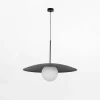 TK Tomasz Krywult Lampy Wiszące^Lampa wisząca czarny mat SLATE BLACK GLASS