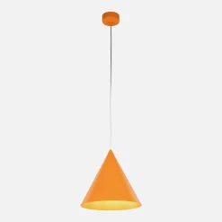 TK Tomasz Krywult Lampy Wiszące^Lampa wisząca geometryczna pomarańczowa CONO