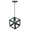 Lampy Wiszące^Lampa wisząca geometryczna czarna SWEDEN