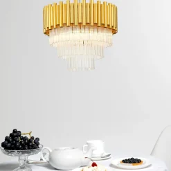 Hot Zumaline Lampa wisząca glamour złota PRIMA