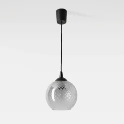 Discount TK Tomasz Krywult Lampa wisząca grafitowa MIX fi 18 cm