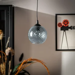 Discount TK Tomasz Krywult Lampa wisząca grafitowa MIX fi 18 cm