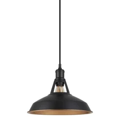Clearance inny Lampa wisząca industrialna czarna FREYA