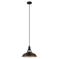 Clearance inny Lampa wisząca industrialna czarna FREYA