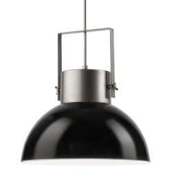 Discount inny Lampa wisząca industrialna czarna KIRA