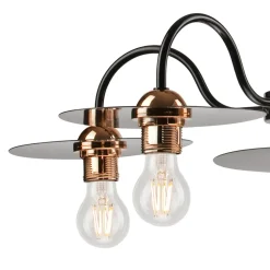inny Żyrandole|Lampy Wiszące^Lampa wisząca industrialna czarna ALICE 5
