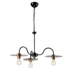 Sale inny Lampa wisząca industrialna czarna ALICE 3