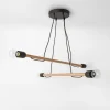 TK Tomasz Krywult Lampy Wiszące^Lampa wisząca jasne drewno HELIX IV WOOD