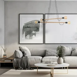 TK Tomasz Krywult Lampy Wiszące^Lampa wisząca jasne drewno HELIX IV WOOD