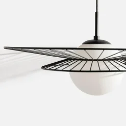 inny Lampy Wiszące^Lampa wisząca kula czarna ALISON