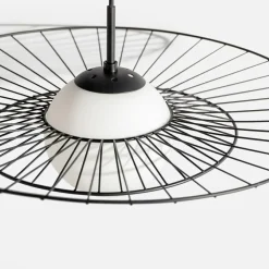 inny Lampy Wiszące^Lampa wisząca kula czarna ALISON
