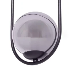 inny Lampy Wiszące^Lampa wisząca kula czarna DAVOS
