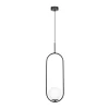 inny Lampy Wiszące^Lampa wisząca kula czarna PARVA