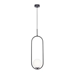 inny Lampy Wiszące^Lampa wisząca kula czarna PARVA