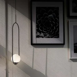 inny Lampy Wiszące^Lampa wisząca kula czarna PARVA