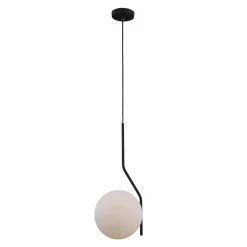 inny Lampy Wiszące^Lampa wisząca kula grafitowa CARIMI