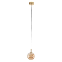 Discount TK Tomasz Krywult Lampa wisząca kula złota ESTERA