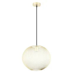 Zumaline Wszystkie Lampy Sufitowe^Lampa wisząca kula złota ORION