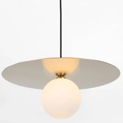 inny Lampy Wiszące^Lampa wisząca kula złota SPOLETTO