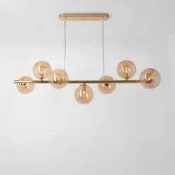 Best TK Tomasz Krywult Lampa wisząca kule złota ESTERA VII