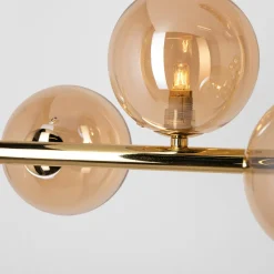 Best TK Tomasz Krywult Lampa wisząca kule złota ESTERA VII