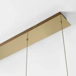 Discount Zumaline Lampa wisząca LED 2 pierścienie złota CHOLET
