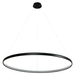 Discount Zumaline Lampa wisząca LED czarna CARLO 120 cm
