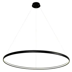 Discount Zumaline Lampa wisząca LED czarna CARLO 120 cm
