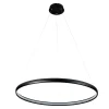 Hot Zumaline Lampa wisząca LED czarna CARLO 80 cm