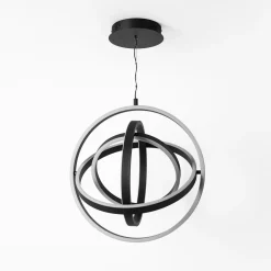 Discount Zumaline Lampa wisząca LED czarna TESS