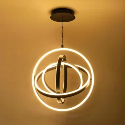 Discount Zumaline Lampa wisząca LED czarna TESS