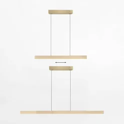 Discount Paul Neuhaus Lampa wisząca LED rozsuwana szczotkowana stal PURE MOTO RISE