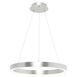 Discount Zumaline Lampa wisząca LED srebrna CARLO 40 cm