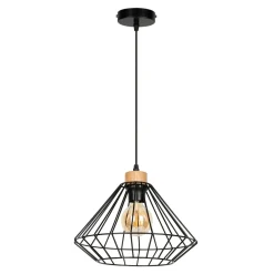 New Spot - Light Lampa wisząca loftowa czarna OGLIO I 30 cm