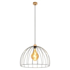 Hot Spot - Light Lampa wisząca loftowa czarna NERO I 57 cm