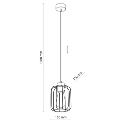TK Tomasz Krywult Lampy Wiszące^Lampa wisząca loftowa GALAXY NEW 1