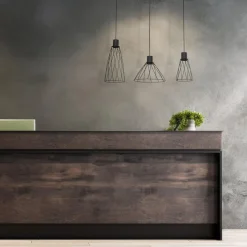 Hot TK Tomasz Krywult Lampa wisząca loftowa MODESTO BLACK III
